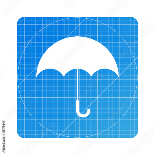Blueprint - Regenschirm