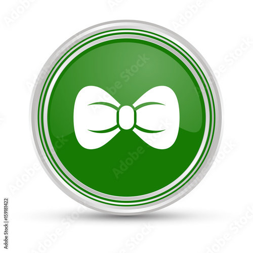 Grüner Button - Fliege - Anzug