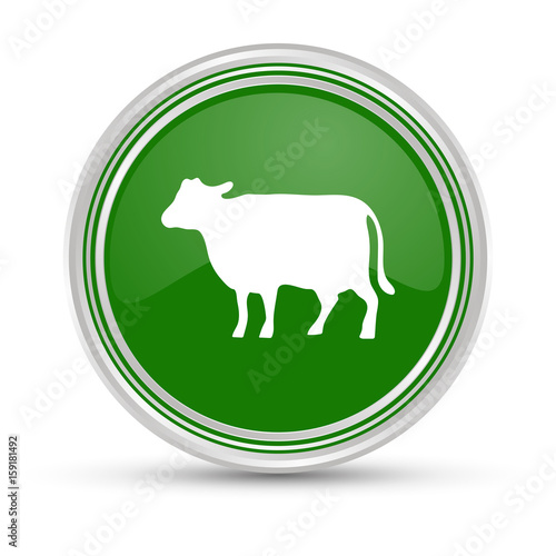 Grüner Button - Rind