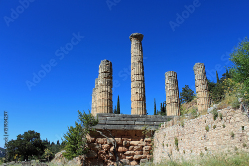 Grèce, site archéologique de Delphes