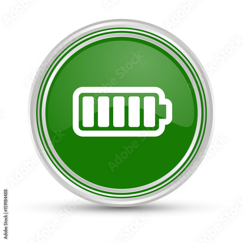 Grüner Button - Batterie - Akku voll geladen