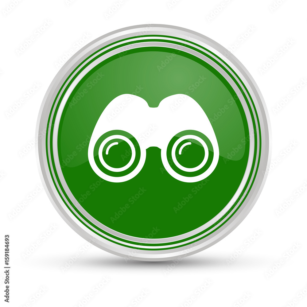 Grüner Button - Fernglas Grüner Button - Fernglas