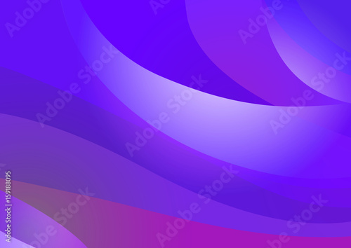 Wavy colored background, abstract vector illustration