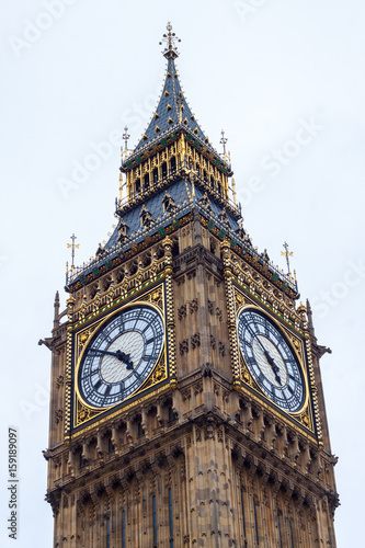 The Big Ben tower in London, UK