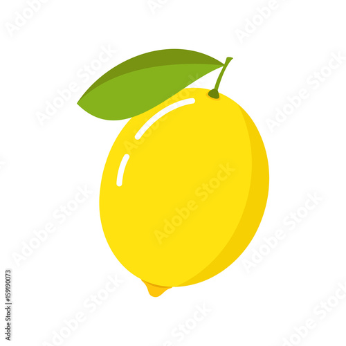 Lemon icon. Vector illustration