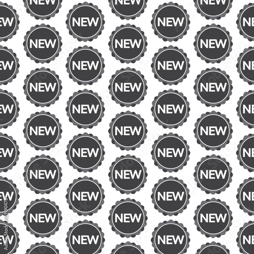 Pattern background New sign icon