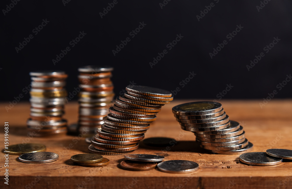 Saving money and account banking finance concept, Bankruptcy concept Saving money and account banking finance concept, Bankruptcy concept
