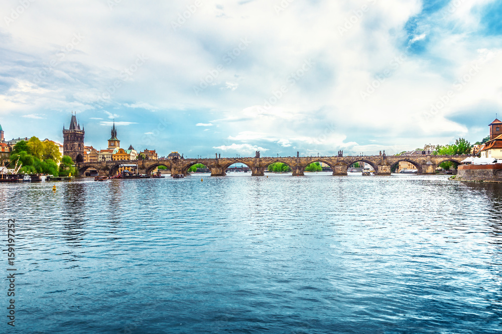 Fototapeta premium Charles Bridge, Prague, Czech Republic