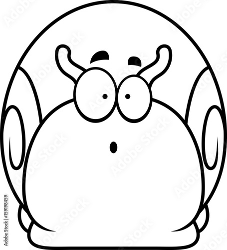 Surprised Little Snail