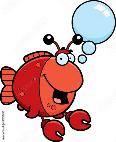 Talking Cartoon Imitation Crab