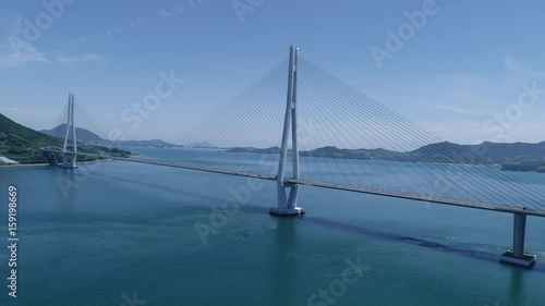 多々羅大橋（しまなみ海道）空撮
