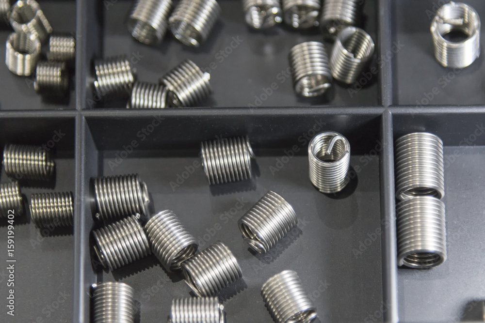 The recoil spare part for tapping repair kit in the container box. The recoil spare part for tapping repair kit in the container box.