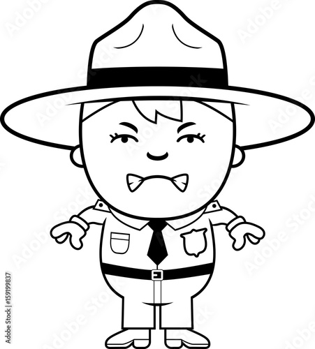 Angry Boy Park Ranger