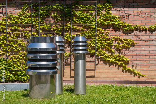 Картината върху платно A modern designed air vent