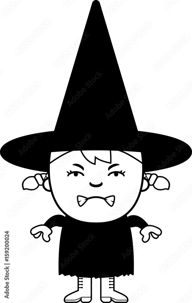 Angry Child Witch