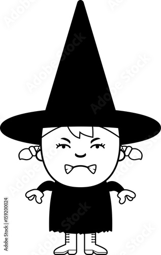 Angry Child Witch