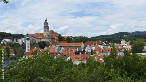 View on Czech Krumlov
