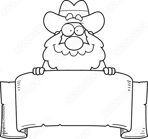 Cartoon Prospector Banner
