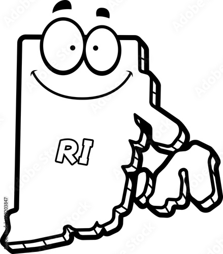 Cartoon Rhode Island