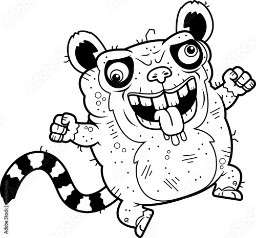 Crazy Ugly Lemur