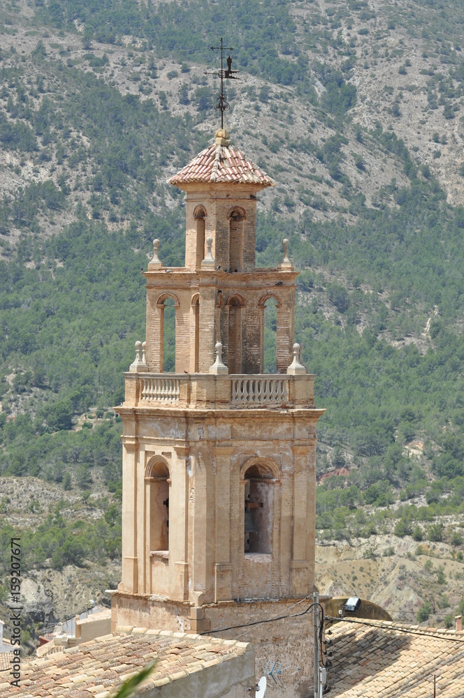 Kirchturm von Finestrat