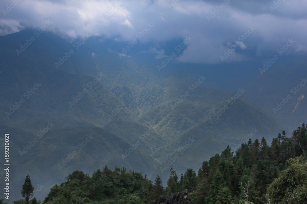 View in hill to genting highland, Malaysia View in hill to genting highland, Malaysia
