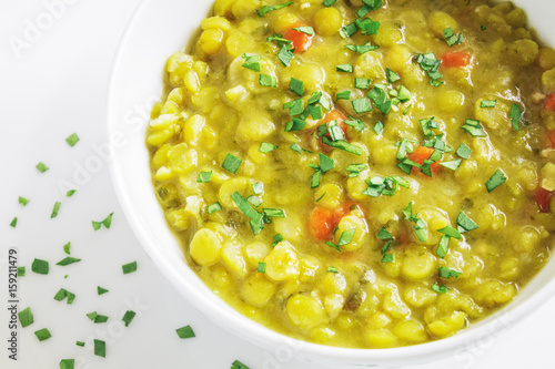 green pea soup 