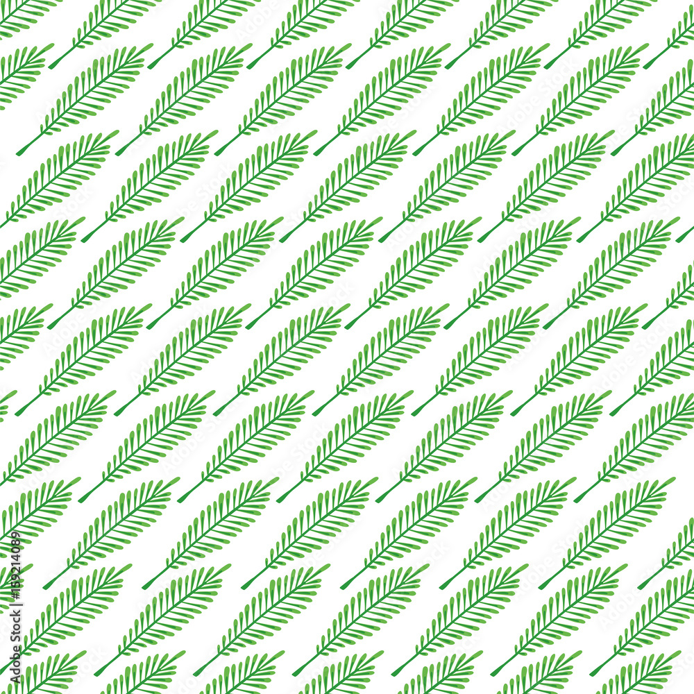 Seamless pattern leaves vector illustration nature design floral summer plant textile Seamless pattern leaves vector illustration nature design floral summer plant textile