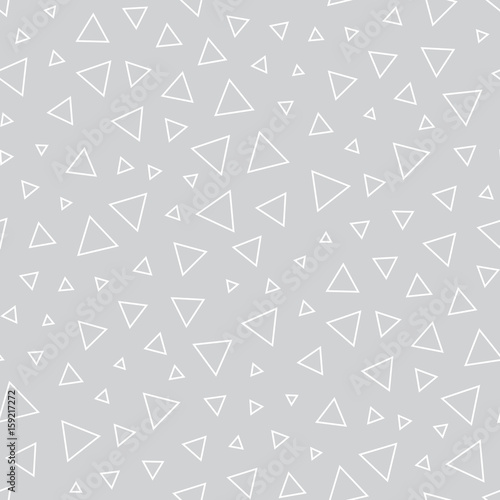 minimal graphic geometric triangle seamless memphis pattern