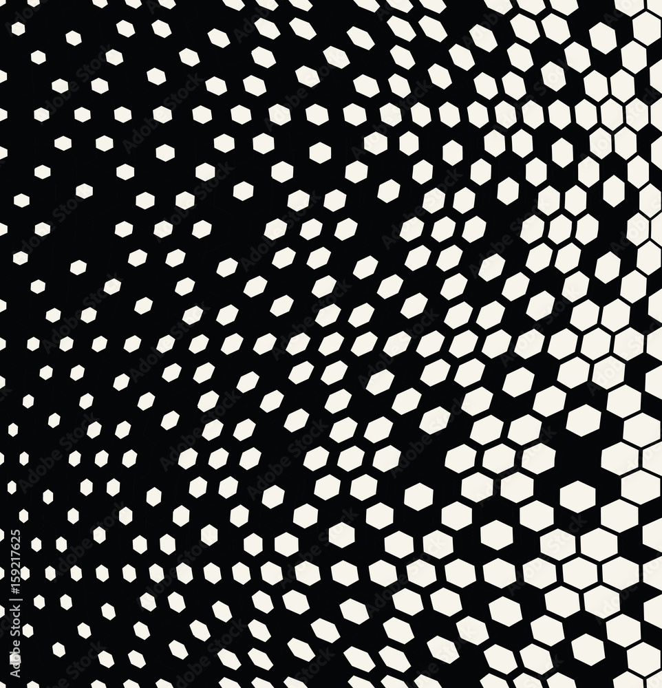 hexagon halftone gradient geometric deco pattern background hexagon halftone gradient geometric deco pattern background