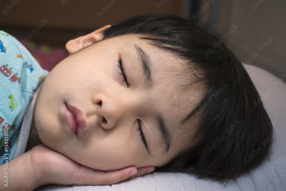 Snoozing Boy in the Afternoon Snoozing Boy in the Afternoon