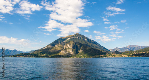 View of Lago di Como and Alps, Italy