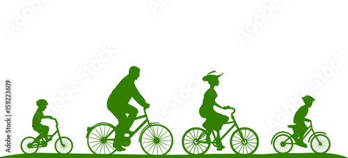 Silhouette Radtour