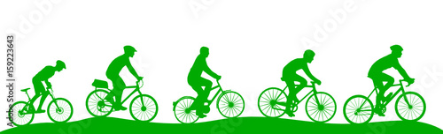 Silhouette Radtour