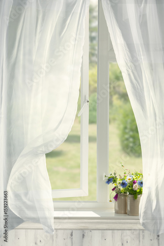 Wallpaper Mural Open Country Window Torontodigital.ca