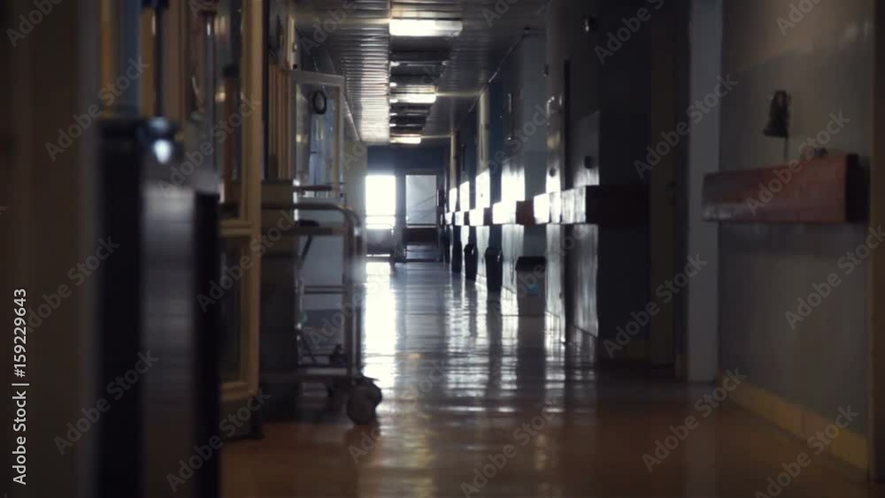 Hospital corridor Hospital corridor