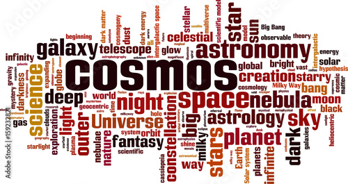 Cosmos word cloud