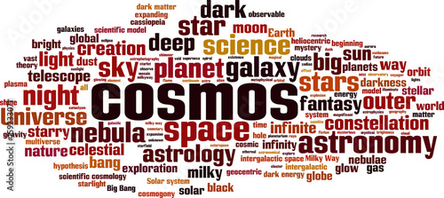 Cosmos word cloud