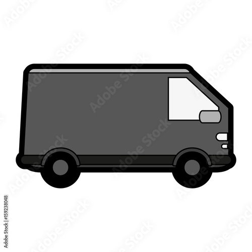 truck flat illustration icon vector design graphic