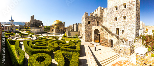 Akhaltsikhe Fortress, also the Rabat Fortress, panoramas and fragments photo