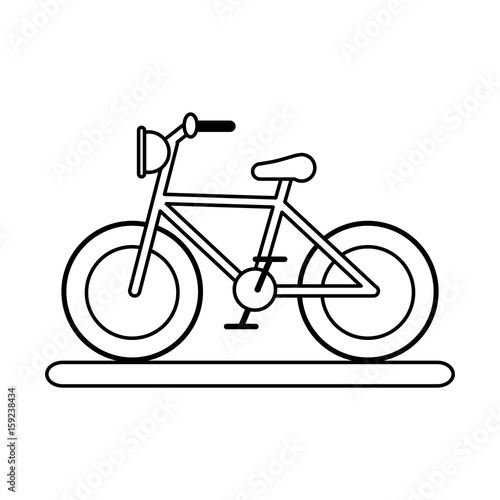 bycicle flat illustration icon vector design graphic