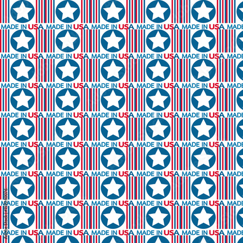Pattern background Made in USA Icon