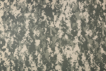 Camouflage fabric texture background