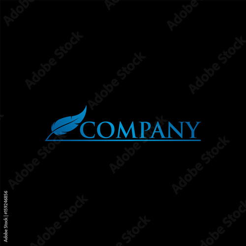 Writer Logo template Design