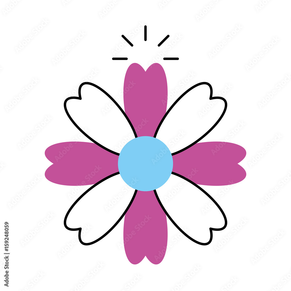 natural flower spa icon vector illustration design natural flower spa icon vector illustration design
