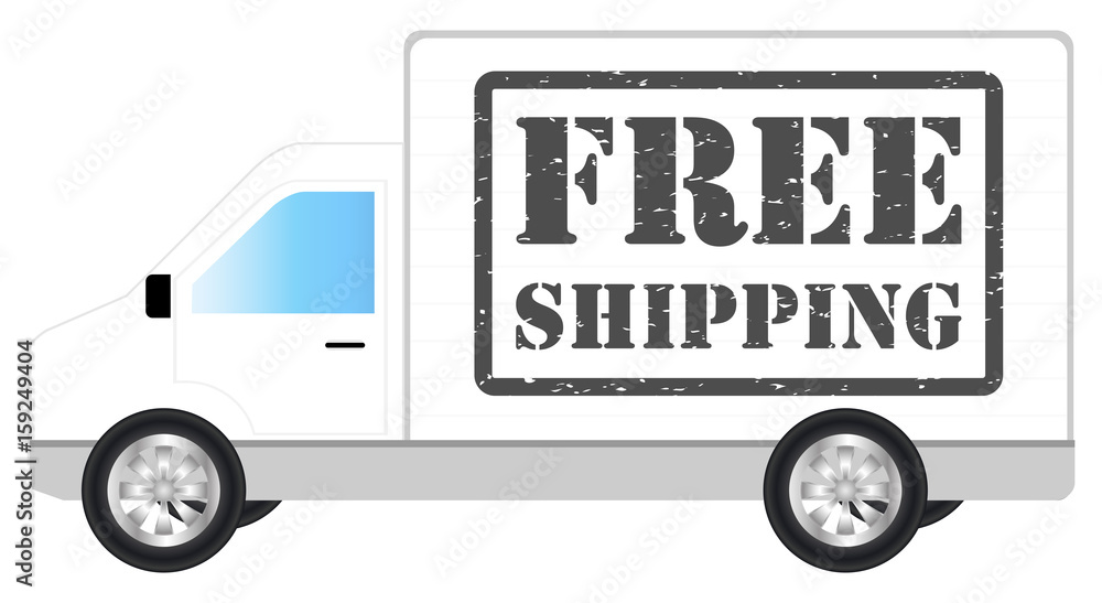 white transport truck car with free shipping white transport truck car with free shipping