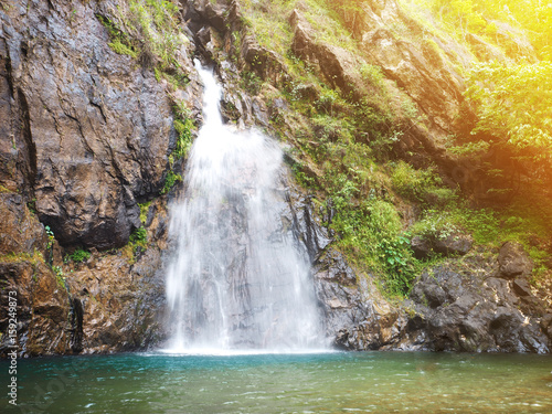 Jogkradin waterfall in Thongphaphoom national park  Kanchanaburi province  Thailand.