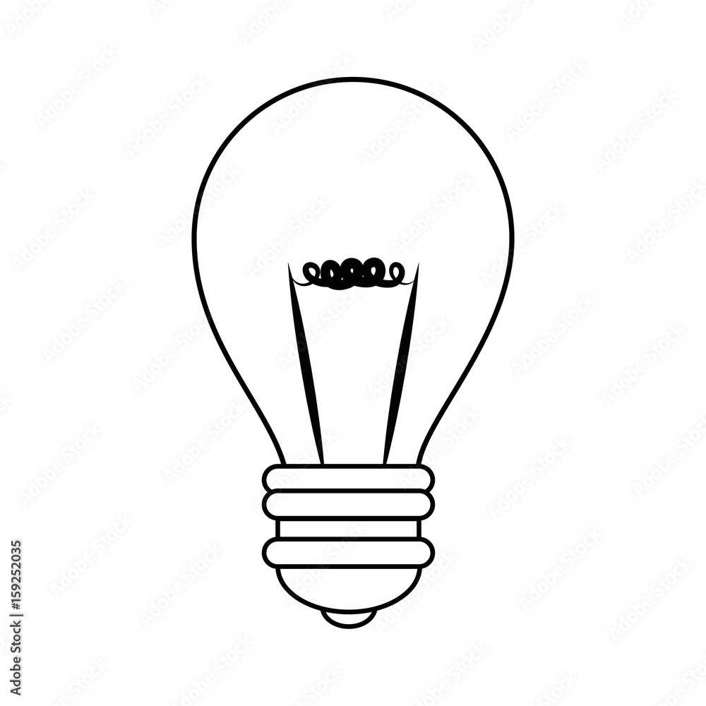 light bulb icon over white background vector illustration light bulb icon over white background vector illustration