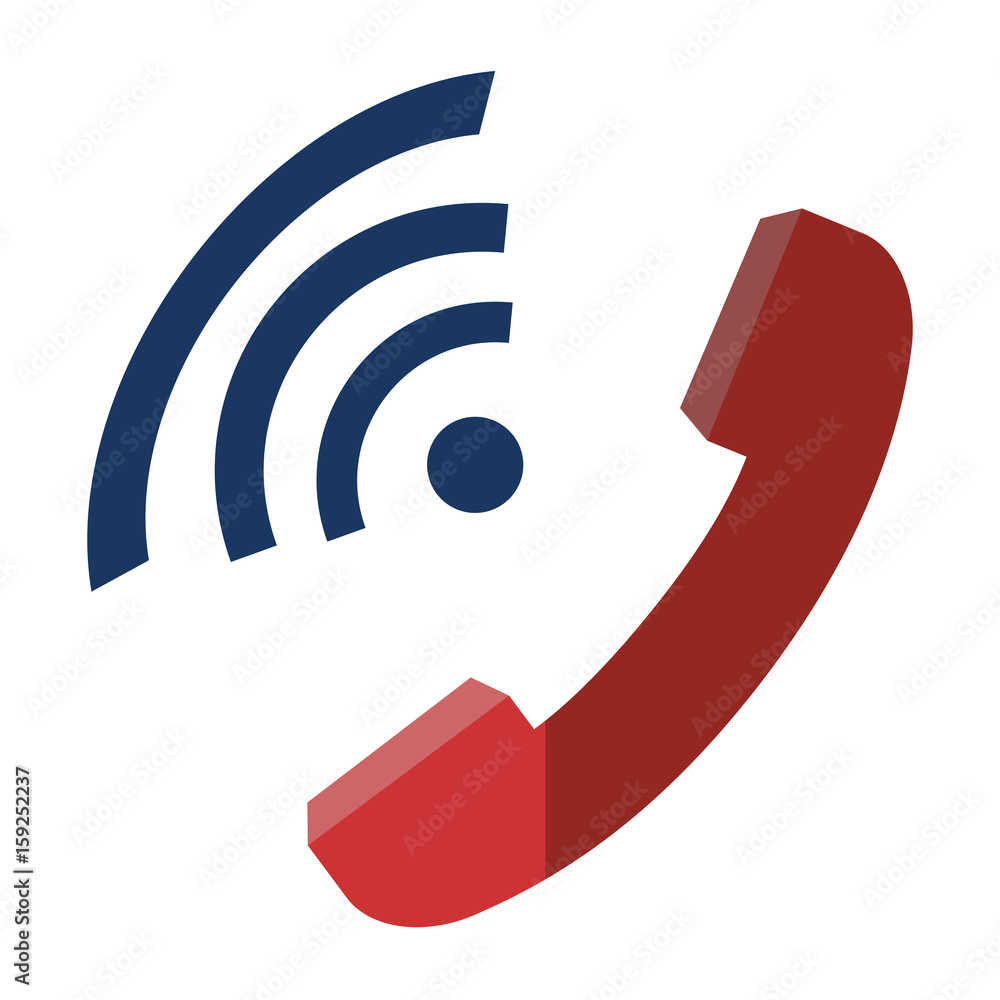 phone handset icon over white background colorful design vector illustration phone handset icon over white background colorful design vector illustration