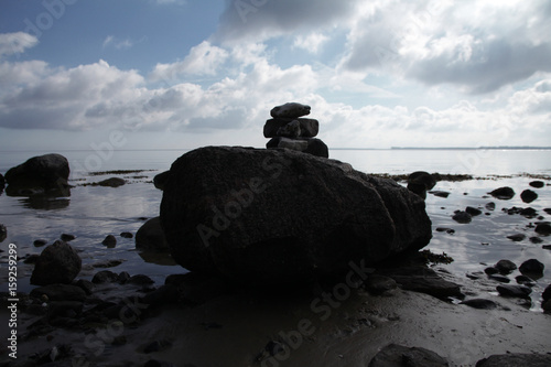 Steine am Ostseeküste
